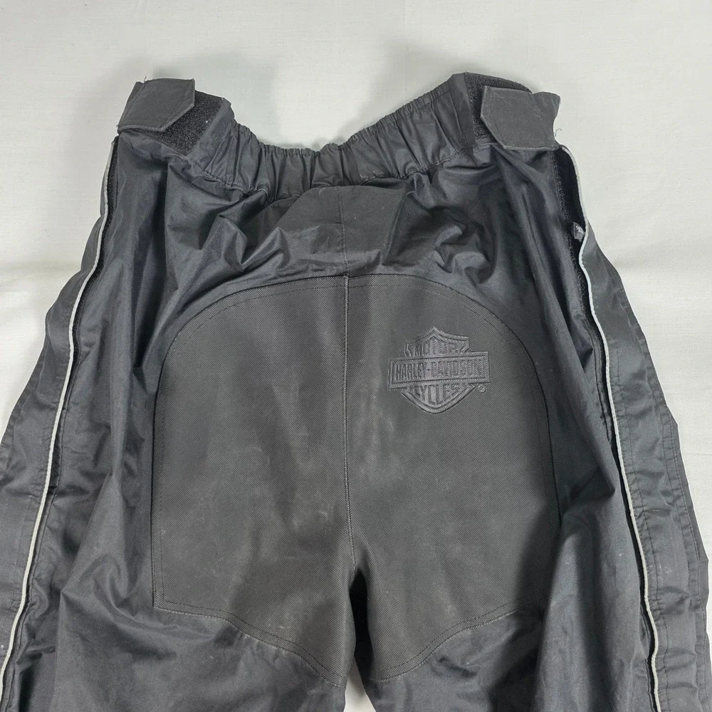 Harley Davidson Mens Motorcycle Riding Pants Black Water Resistant Medium Bootie